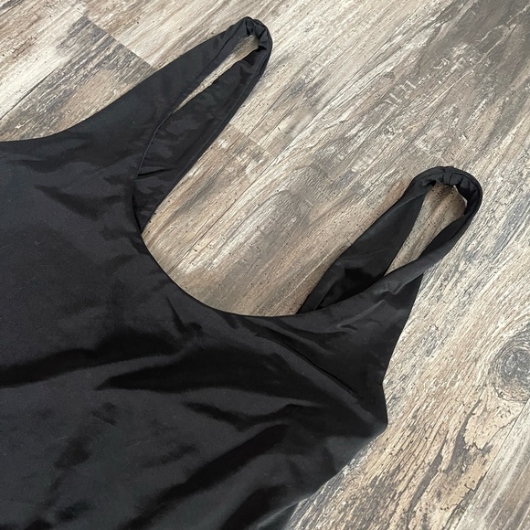 Naked Wardrobe swim, black one piece, NWT, size small - Picture 3 of 9